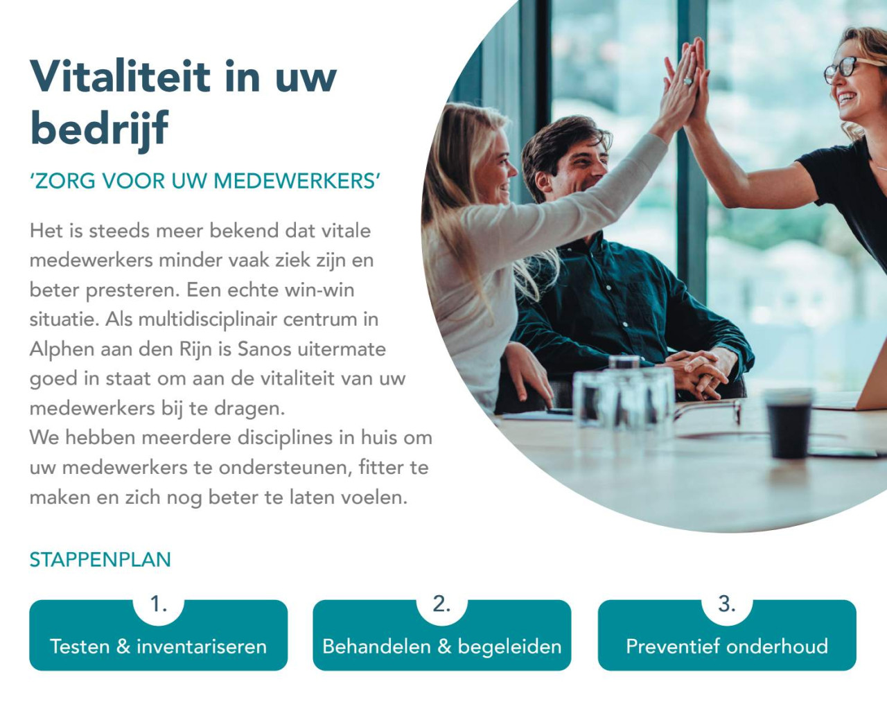 Vitaliteit Voor Uw Medewerkers | Sanos Ondersteunt - Sanos ...